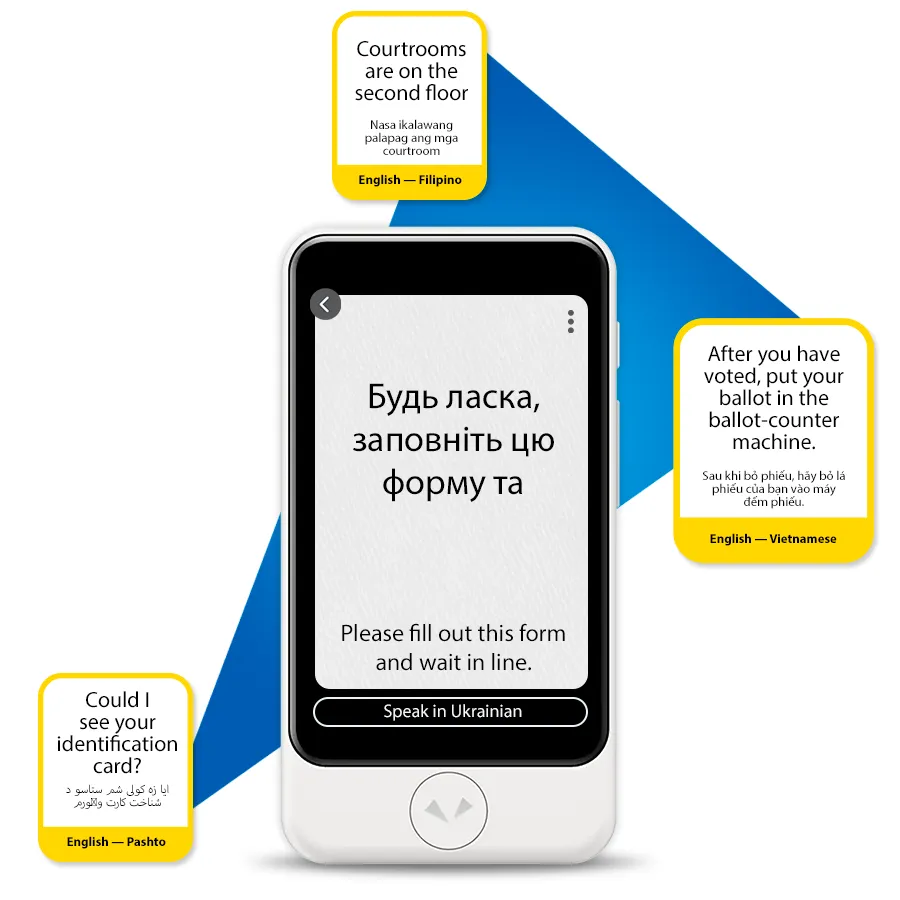 Government Pocketalk Government Pocketalk